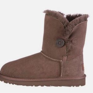 UGG Brown Fur-Lined Boots